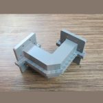 خم موجبری 90 درجه 8x8 باند C